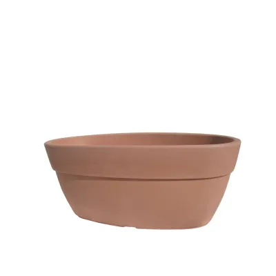 Bama Květináč oválný Erika terracotta