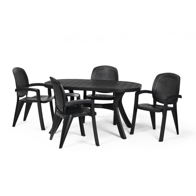 Zahradní sestava Creta wicker, 5dílná