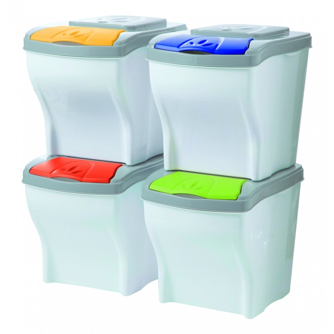 Koš POker Set 4x20l