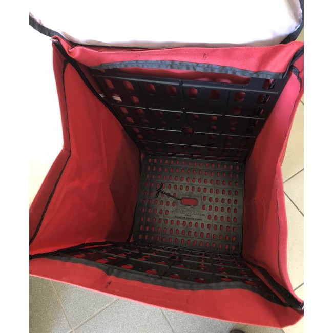 Taška Berlino Rosso s velkými kolečky