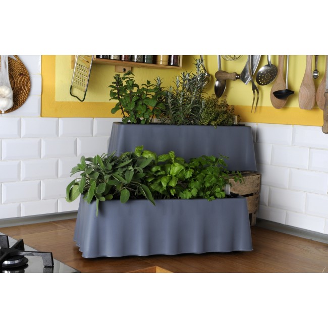 Samozavlažovací truhlík Brezza, 50 cm