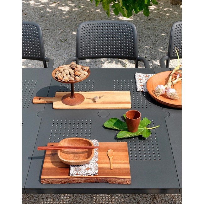 Zahradní rozkládací stůl Libeccio 160-220 cm