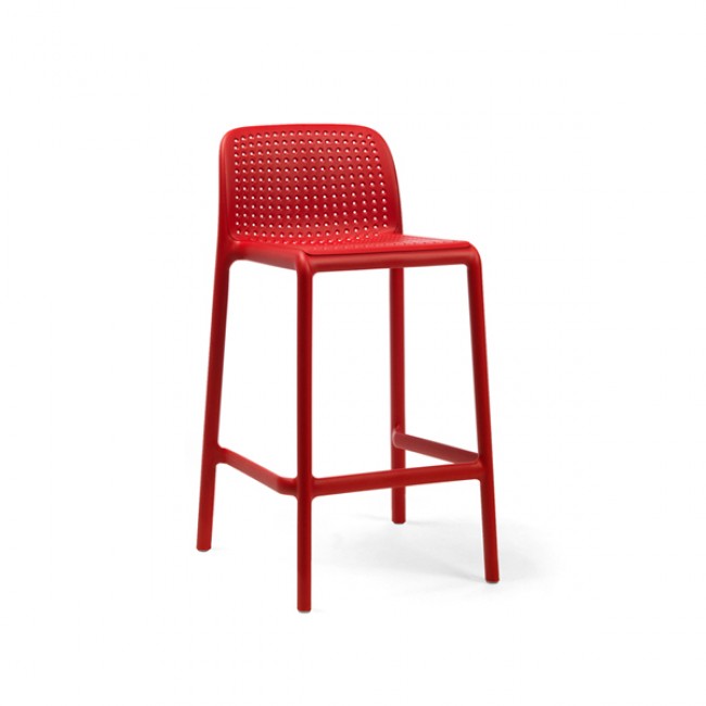 Barová židle Lido Mini červená