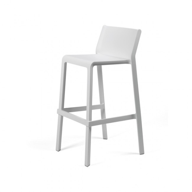 Barová židle Trill Bílá