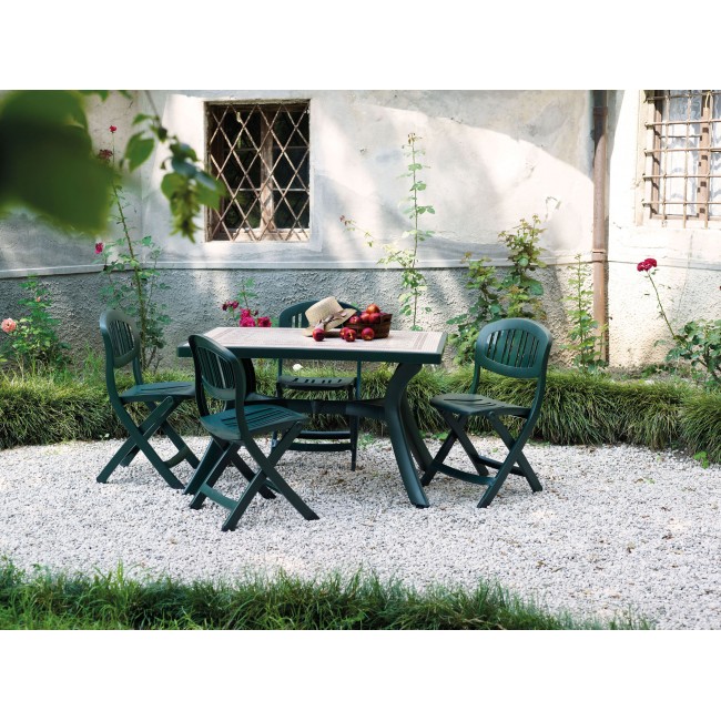 Stůl Toscana Ravenna 120x80 zelený