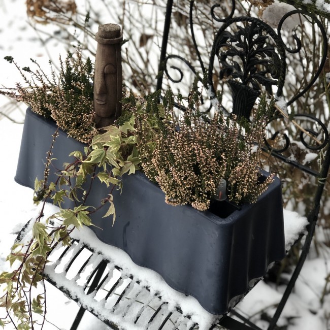 Samozavlažovací truhlík Brezza, 50 cm