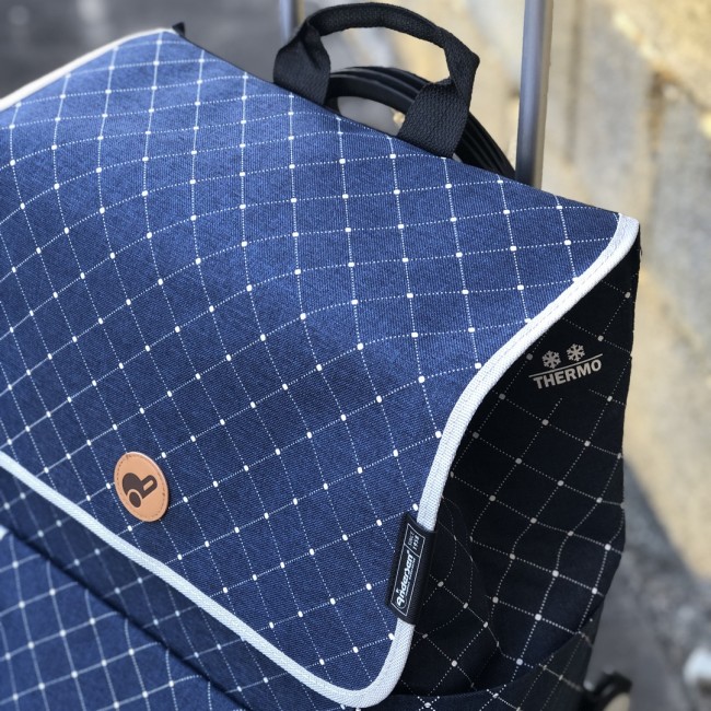 taška Alustar Tamo modrá detail