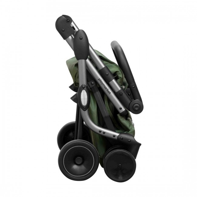 Nákupní vozík na kolečkách WeGo Premium Oliva