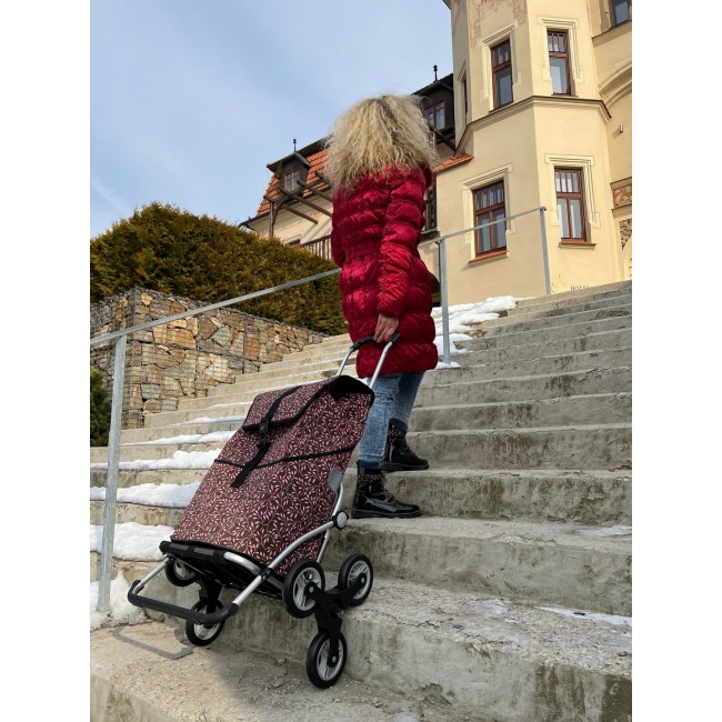 Nákupní taška Royal 3 kolečka Imea rosa