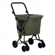 Nákupní vozík na kolečkách WeGo Premium Oliva
